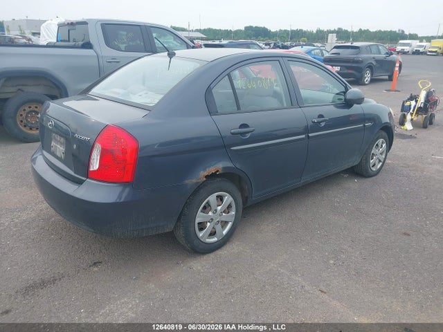 2009 Hyundai Accent 25th Anniversary/gl/gls/l მანქანა იყიდება აუქციონზე, vin: KMHCN45C19U345046, აუქციონის ნომერი: 12640819