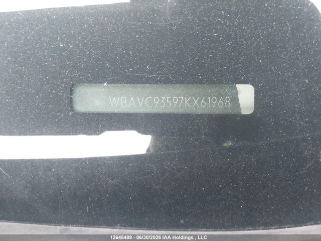 Продажа на аукционе авто 2007 Bmw 328xi, vin: WBAVC93597KX61968, номер лота: 12645489