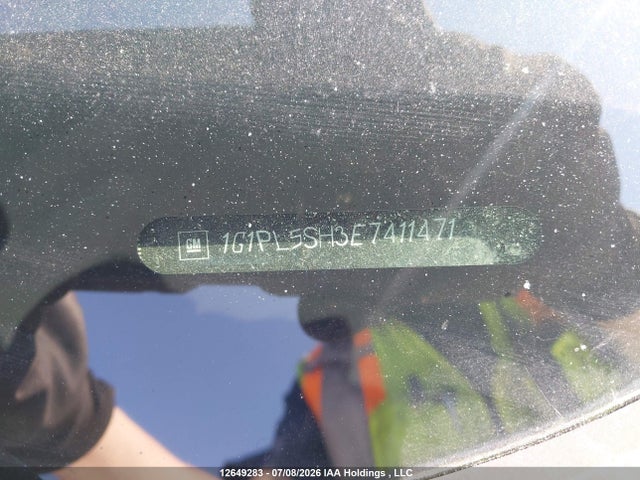 12649283 :رقم المزاد ، 1G1PL5SH3E7411471 vin ، 2014 Chevrolet Cruze 2ls مزاد بيع
