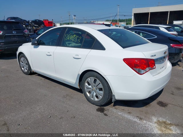 12649283 :رقم المزاد ، 1G1PL5SH3E7411471 vin ، 2014 Chevrolet Cruze 2ls مزاد بيع