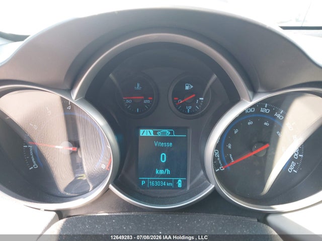 12649283 :رقم المزاد ، 1G1PL5SH3E7411471 vin ، 2014 Chevrolet Cruze 2ls مزاد بيع