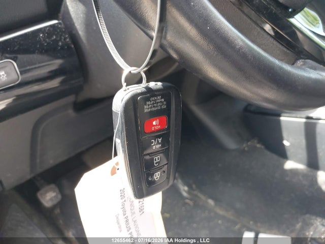 Aukcja sprzedaży 2020 Toyota Prius Prime Le/xle/limited, vin: JTDKARFP5L3149778, numer aukcji: 12655462