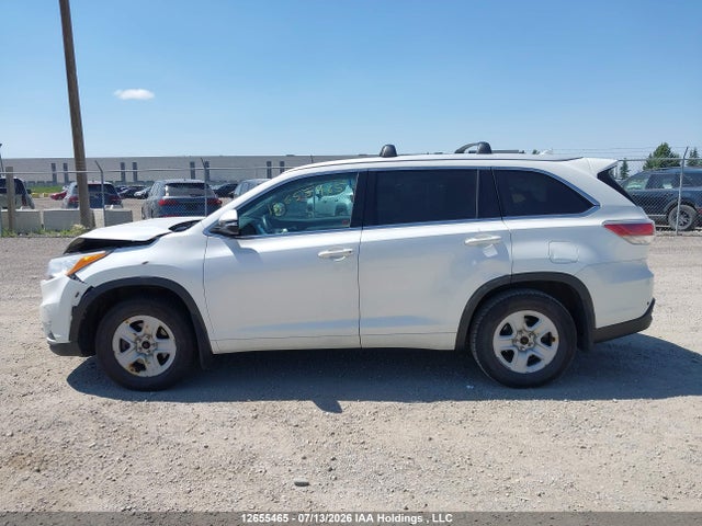 5TDJKRFH0GS226739 Toyota Highlander Xle