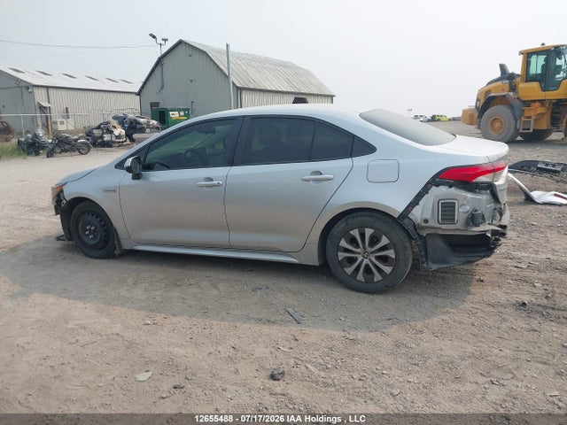 12655488 :رقم المزاد ، JTDBBRBE7LJ017473 vin ، 2020 Toyota Corolla Hybrid مزاد بيع