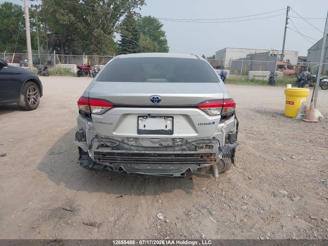 12655488 :رقم المزاد ، JTDBBRBE7LJ017473 vin ، 2020 Toyota Corolla Hybrid مزاد بيع