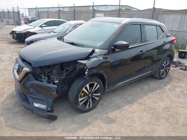 Продажа на аукционе авто 2019 Nissan Kicks S/sr/sv, vin: 3N1CP5CUXKL560654, номер лота: 12655490