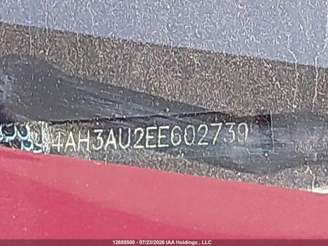 12655508 :رقم المزاد ، 4A4AH3AU2EE602739 vin ، 2014 Mitsubishi Rvr مزاد بيع