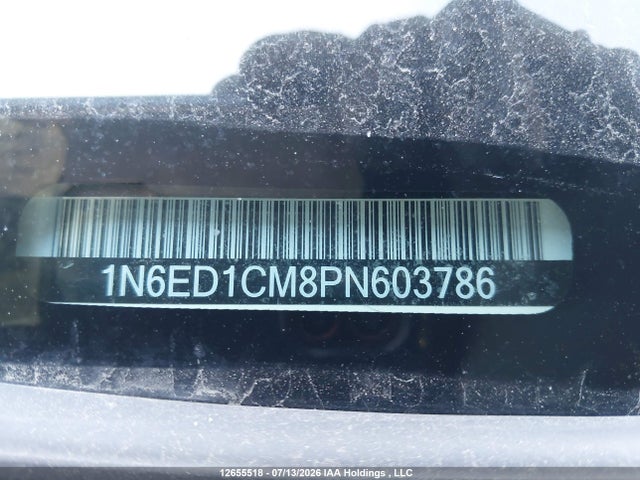 12655518 :رقم المزاد ، 1N6ED1CM8PN603786 vin ، 2023 Nissan Frontier S/sv مزاد بيع
