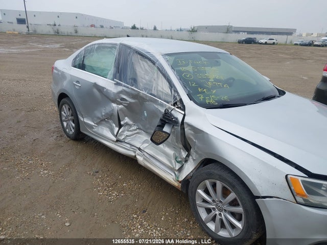 12655535 :رقم المزاد ، 3VWDX7AJ7CM355128 vin ، 2012 Volkswagen Jetta Se مزاد بيع