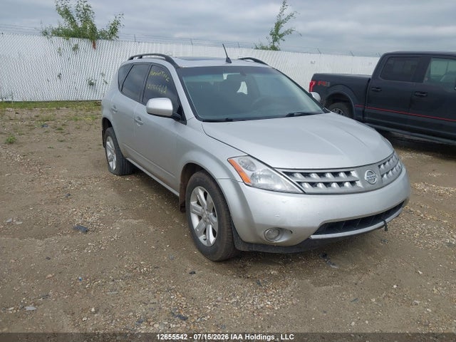 2006 Nissan Murano Sl მანქანა იყიდება აუქციონზე, vin: JN8AZ08W76W552026, აუქციონის ნომერი: 12655542