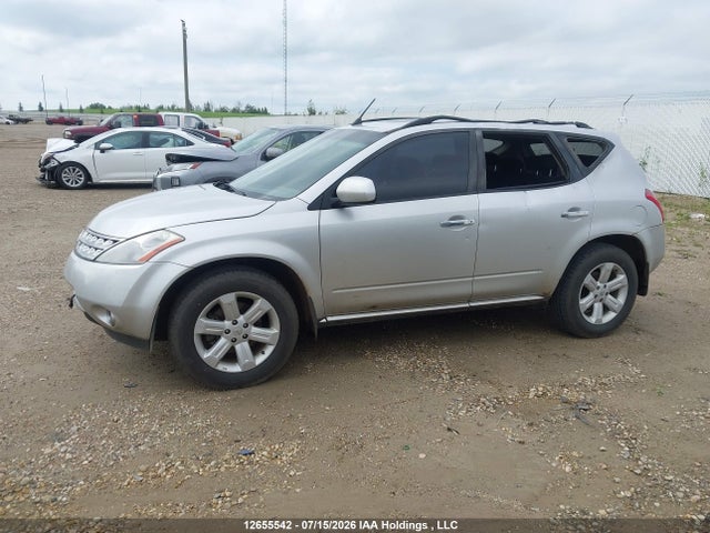 Продаж на аукціоні авто 2006 Nissan Murano Sl, vin: JN8AZ08W76W552026, номер лоту: 12655542