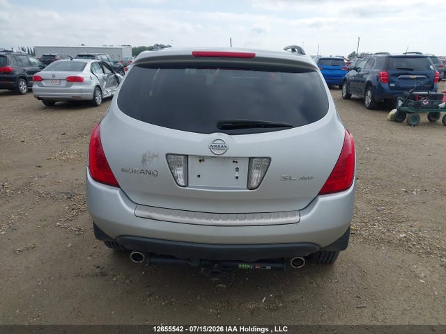 Продаж на аукціоні авто 2006 Nissan Murano Sl, vin: JN8AZ08W76W552026, номер лоту: 12655542