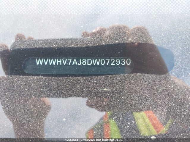 Aukcja sprzedaży 2013 Volkswagen Gti, vin: WVWHV7AJ8DW072930, numer aukcji: 12655564