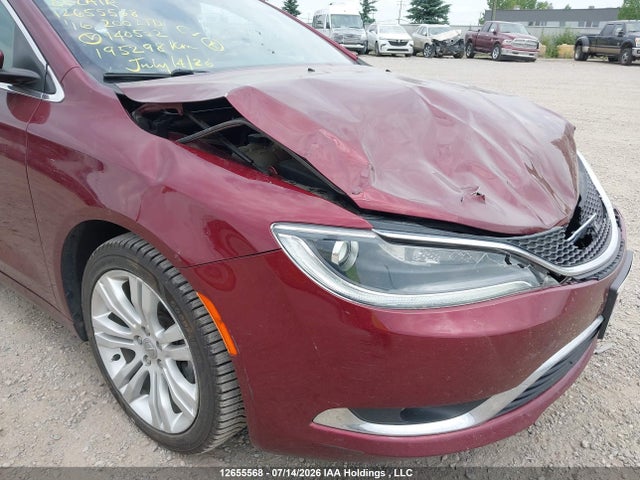 12655568 :رقم المزاد ، 1C3CCCAB5GN140522 vin ، 2016 Chrysler 200 Limited مزاد بيع