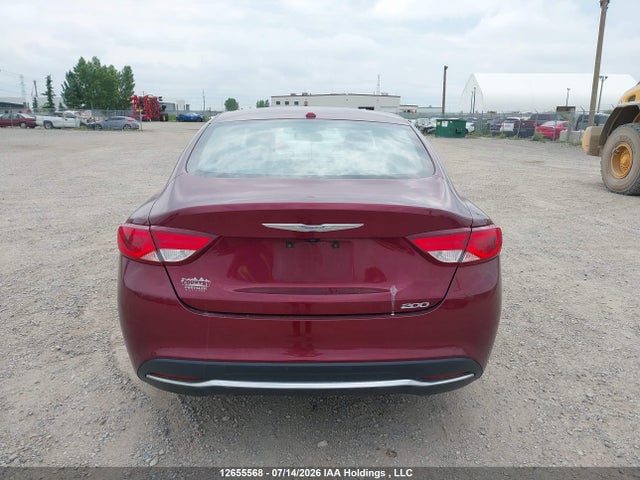 12655568 :رقم المزاد ، 1C3CCCAB5GN140522 vin ، 2016 Chrysler 200 Limited مزاد بيع