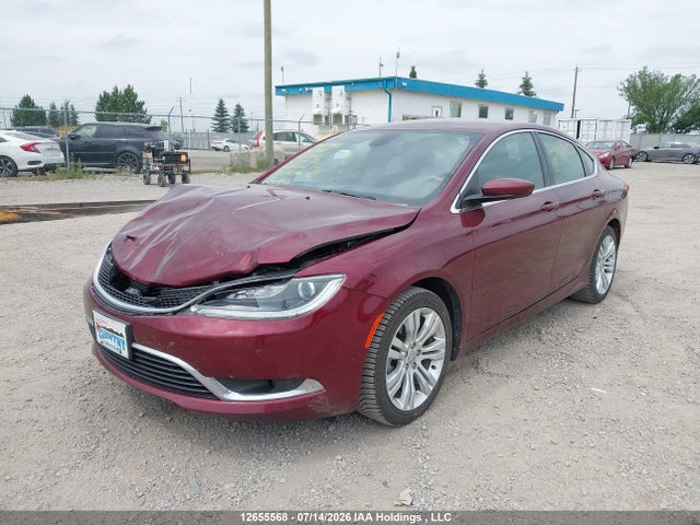 12655568 :رقم المزاد ، 1C3CCCAB5GN140522 vin ، 2016 Chrysler 200 Limited مزاد بيع