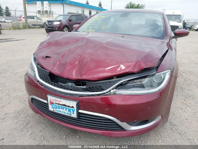 12655568 :رقم المزاد ، 1C3CCCAB5GN140522 vin ، 2016 Chrysler 200 Limited مزاد بيع