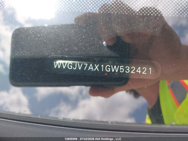 WVGJV7AX1GW532421 Volkswagen Tiguan Comfortline/highline/special Edition