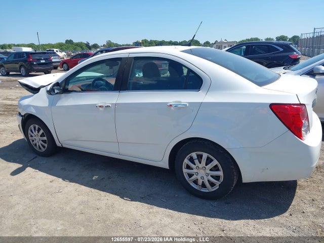 Aukcja sprzedaży 2013 Chevrolet Sonic Lt Auto, vin: 1G1JC5SH3D4212247, numer aukcji: 12655597