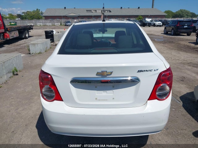 Aukcja sprzedaży 2013 Chevrolet Sonic Lt Auto, vin: 1G1JC5SH3D4212247, numer aukcji: 12655597