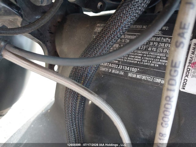 Aukcja sprzedaży 2018 Indian Motorcycle Co. Scout Bobber Abs, vin: 56KMTA002J3134100, numer aukcji: 12655599