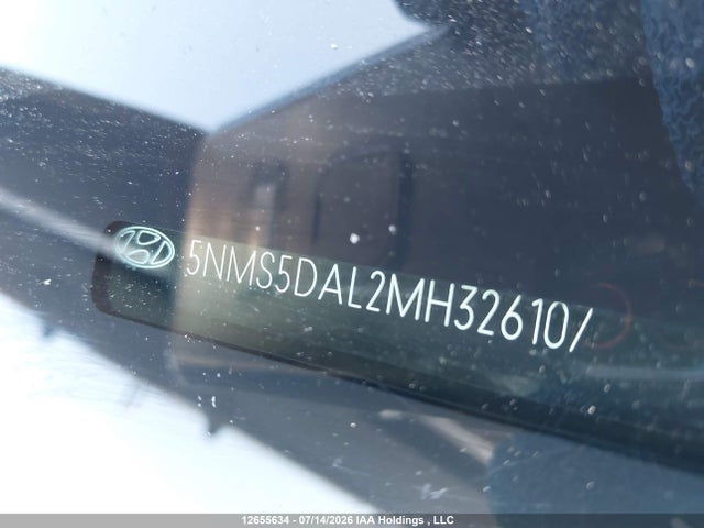 5NMS5DAL2MH326107 Hyundai Santa Fe Calligraphy