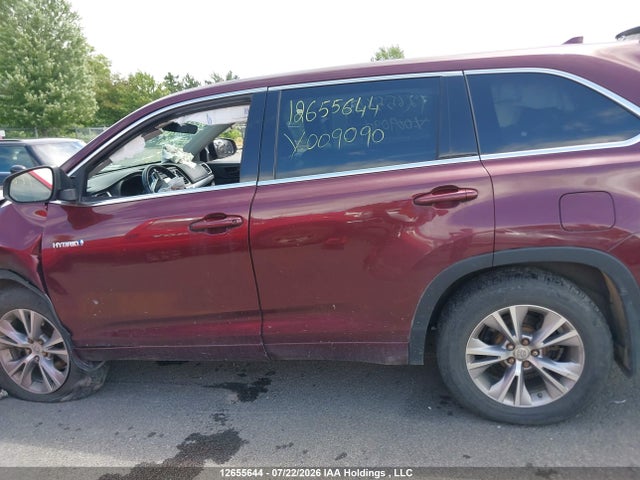 5TDBCRFH5FS009090 Toyota Highlander Hybrid Le