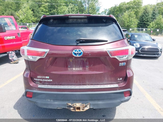 5TDBCRFH5FS009090 Toyota Highlander Hybrid Le