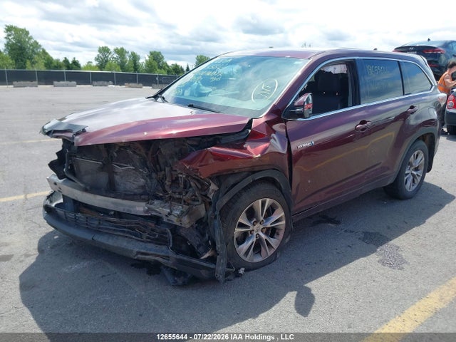 5TDBCRFH5FS009090 Toyota Highlander Hybrid Le