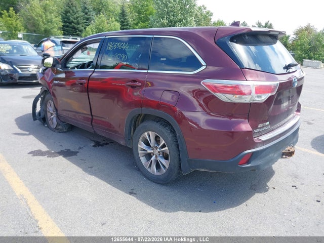 5TDBCRFH5FS009090 Toyota Highlander Hybrid Le