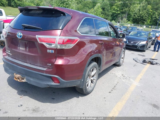 5TDBCRFH5FS009090 Toyota Highlander Hybrid Le