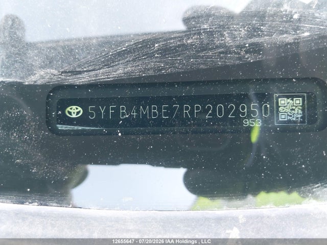 5YFB4MBE7RP202950 Toyota Corolla Se/xse
