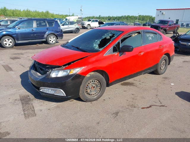Honda Civic Lx 2015 2HGFB2F46FH003386 Image 2