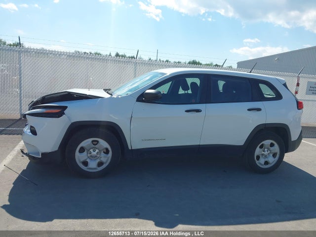 2016 Jeep Cherokee Sport მანქანა იყიდება აუქციონზე, vin: 1C4PJLABXGW201537, აუქციონის ნომერი: 12655713