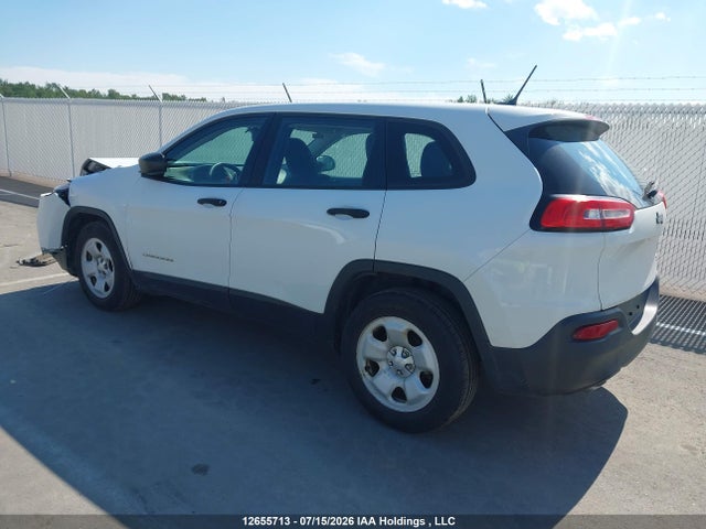 2016 Jeep Cherokee Sport მანქანა იყიდება აუქციონზე, vin: 1C4PJLABXGW201537, აუქციონის ნომერი: 12655713