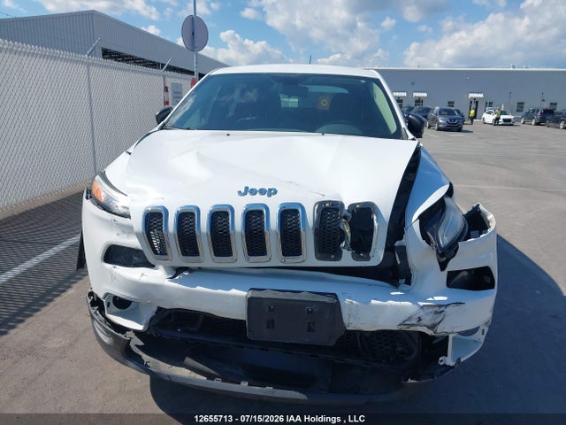 2016 Jeep Cherokee Sport მანქანა იყიდება აუქციონზე, vin: 1C4PJLABXGW201537, აუქციონის ნომერი: 12655713