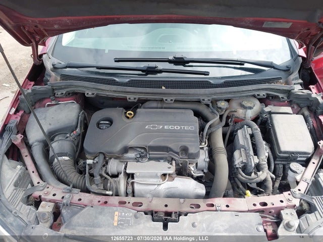 Продажа на аукционе авто 2016 Chevrolet Cruze Lt, vin: 1G1BE5SM3G7236773, номер лота: 12655723