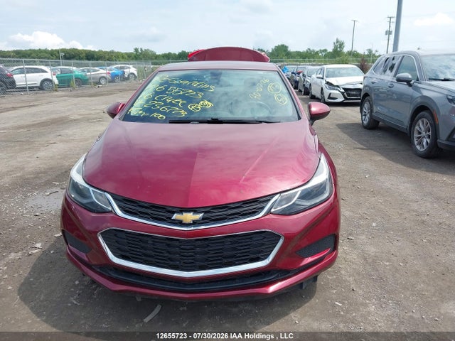 Продажа на аукционе авто 2016 Chevrolet Cruze Lt, vin: 1G1BE5SM3G7236773, номер лота: 12655723