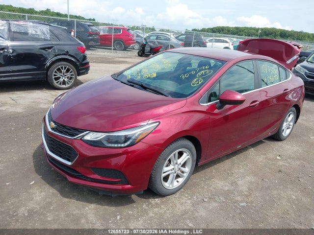 Продажа на аукционе авто 2016 Chevrolet Cruze Lt, vin: 1G1BE5SM3G7236773, номер лота: 12655723