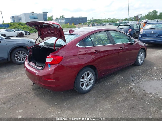 Продажа на аукционе авто 2016 Chevrolet Cruze Lt, vin: 1G1BE5SM3G7236773, номер лота: 12655723