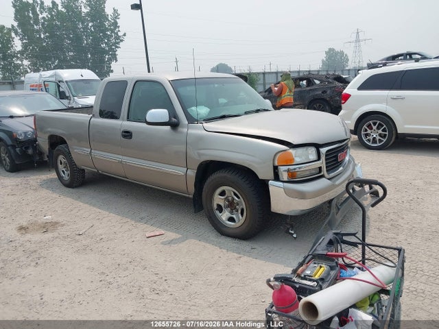 2000 Gmc New Sierra C1500 მანქანა იყიდება აუქციონზე, vin: 2GTEC19T5Y1206754, აუქციონის ნომერი: 12655726
