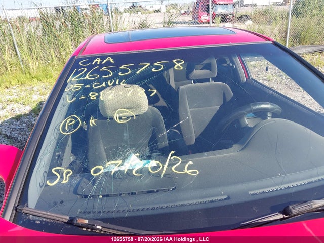 Aukcja sprzedaży 2005 Honda Civic Ex, vin: 1HGEM21915L812787, numer aukcji: 12655758