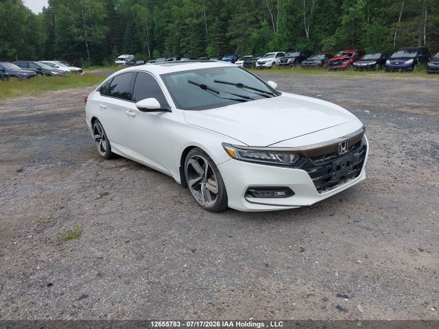 2018 Honda Accord Sport 2.0t მანქანა იყიდება აუქციონზე, vin: 1HGCV2F33JA800185, აუქციონის ნომერი: 12655783