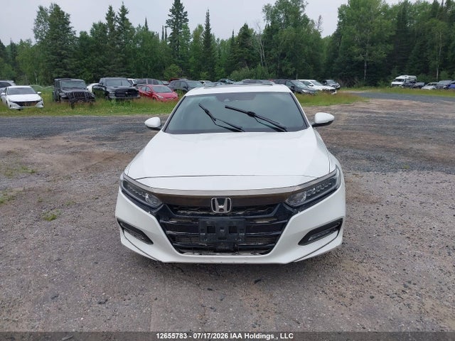 2018 Honda Accord Sport 2.0t მანქანა იყიდება აუქციონზე, vin: 1HGCV2F33JA800185, აუქციონის ნომერი: 12655783