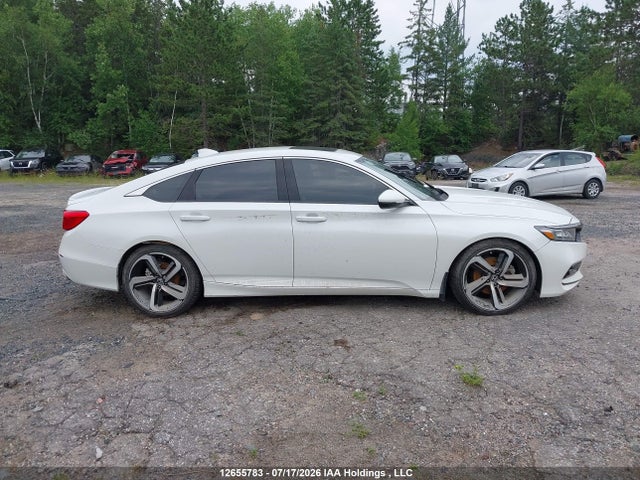 2018 Honda Accord Sport 2.0t მანქანა იყიდება აუქციონზე, vin: 1HGCV2F33JA800185, აუქციონის ნომერი: 12655783