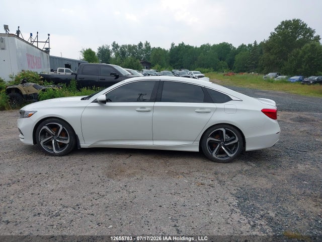 2018 Honda Accord Sport 2.0t მანქანა იყიდება აუქციონზე, vin: 1HGCV2F33JA800185, აუქციონის ნომერი: 12655783