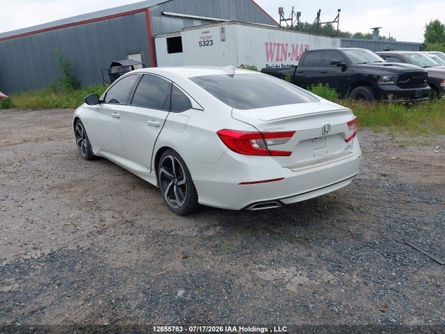 2018 Honda Accord Sport 2.0t მანქანა იყიდება აუქციონზე, vin: 1HGCV2F33JA800185, აუქციონის ნომერი: 12655783