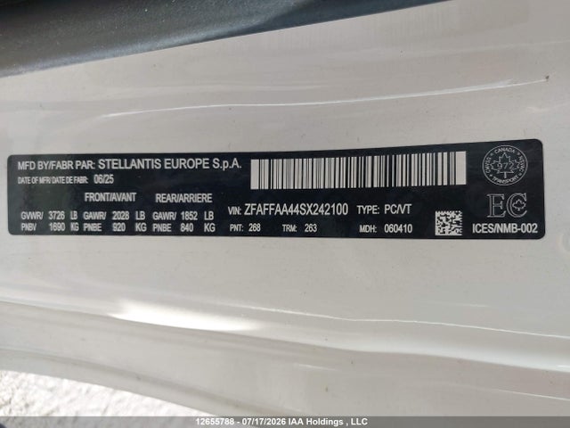Fiat 500e Bev Red 2025 ZFAFFAA44SX242100 Image 18