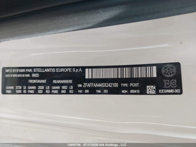 Fiat 500e Bev Red 2025 ZFAFFAA44SX242100 Image 9