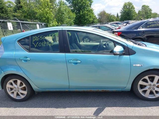2012 Toyota Prius C Technology მანქანა იყიდება აუქციონზე, vin: JTDKDTB37C1012148, აუქციონის ნომერი: 12650046